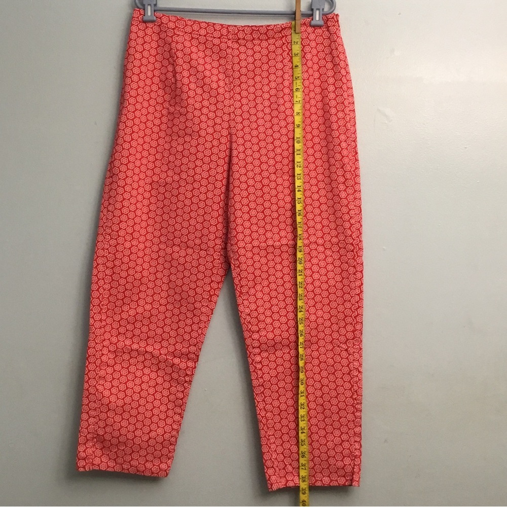 Susan Bristol Red Chinos Classic Design